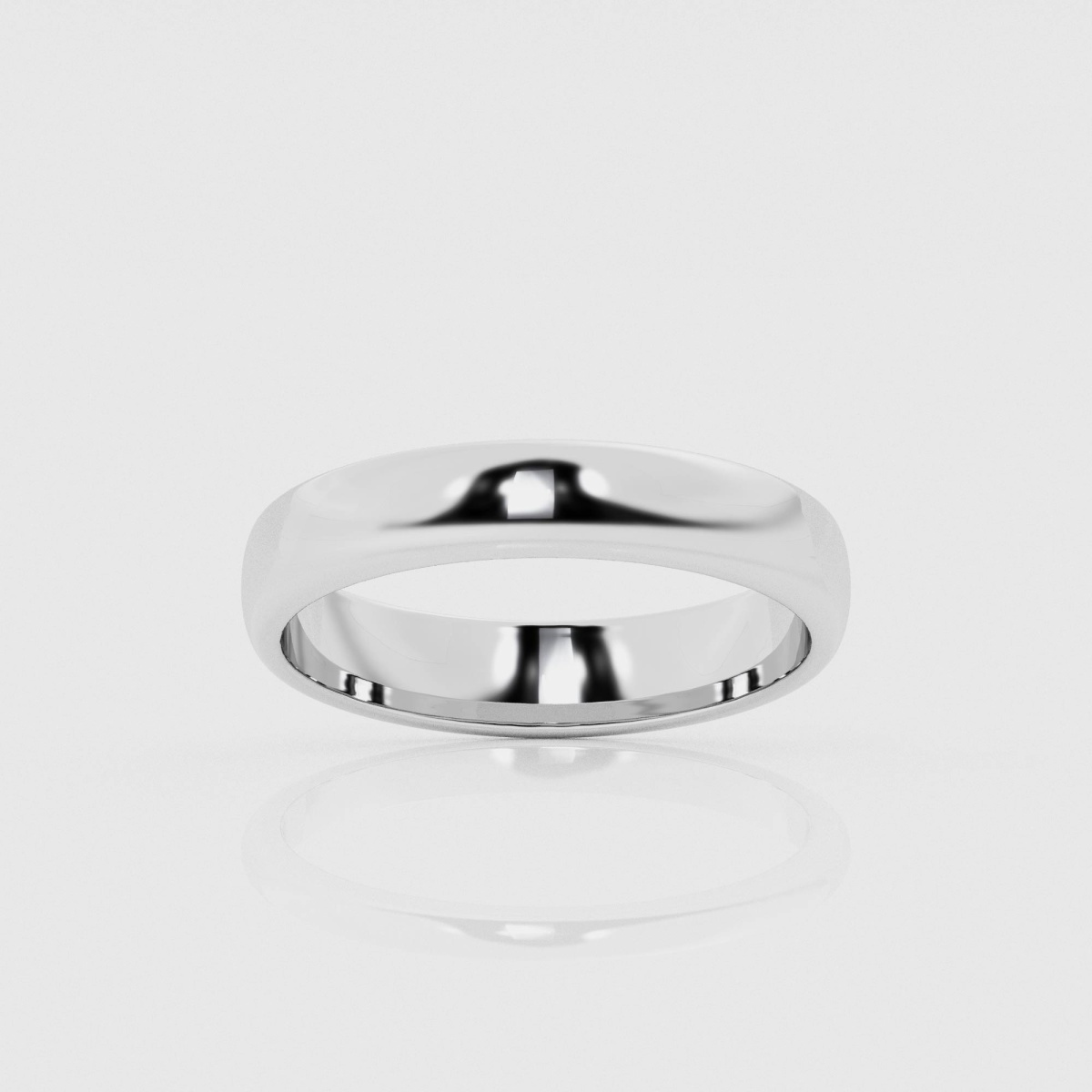 4mm Dome Wedding Band