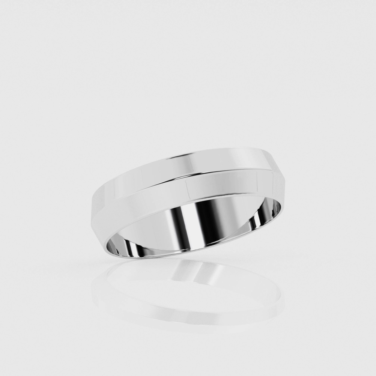 5mm Knife Edge Wedding Band