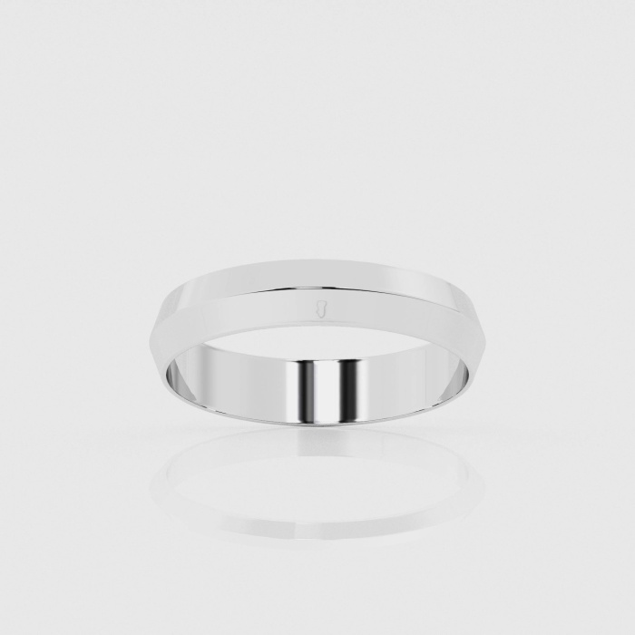 4mm Knife Edge Wedding Band