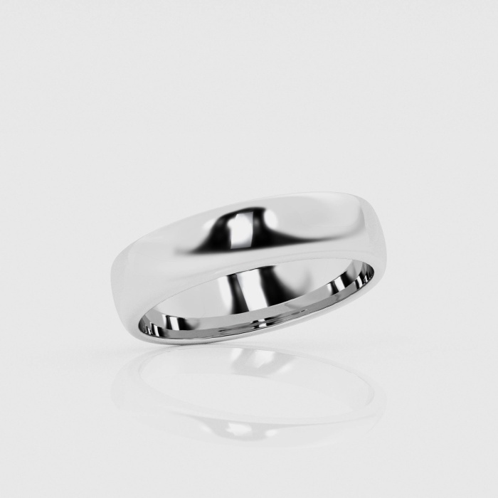 5mm Dome Wedding Band