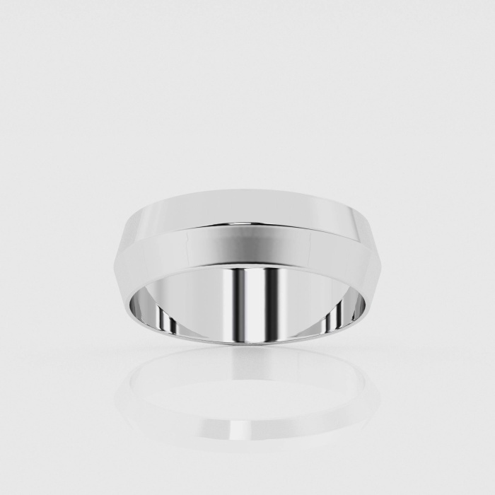 6mm Knife Edge Wedding Band