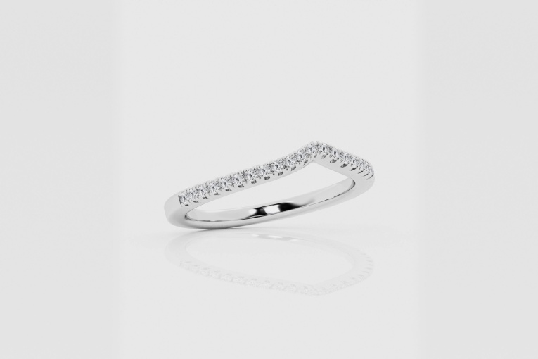 Natural Diamond | 1/6 ctw Round Wedding Band