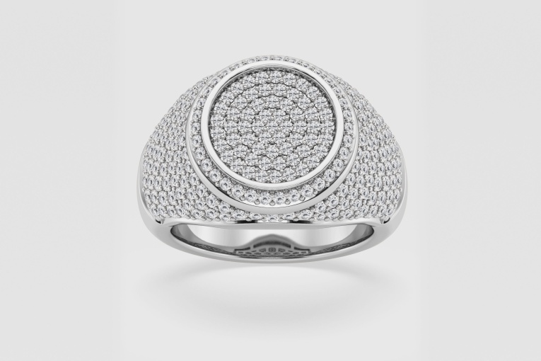 Natural Diamond | 2 1/10 ctw Round Multi-Stone Fashion Ring