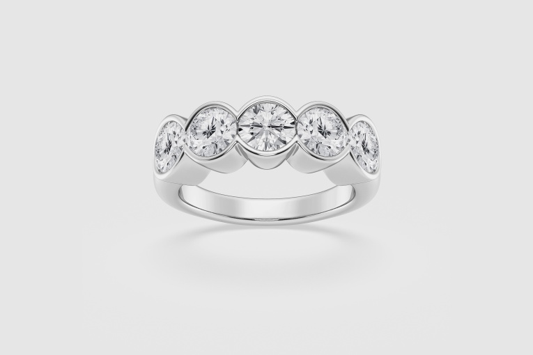 2 1/2 ctw Round Natural Diamond  Anniversary Band