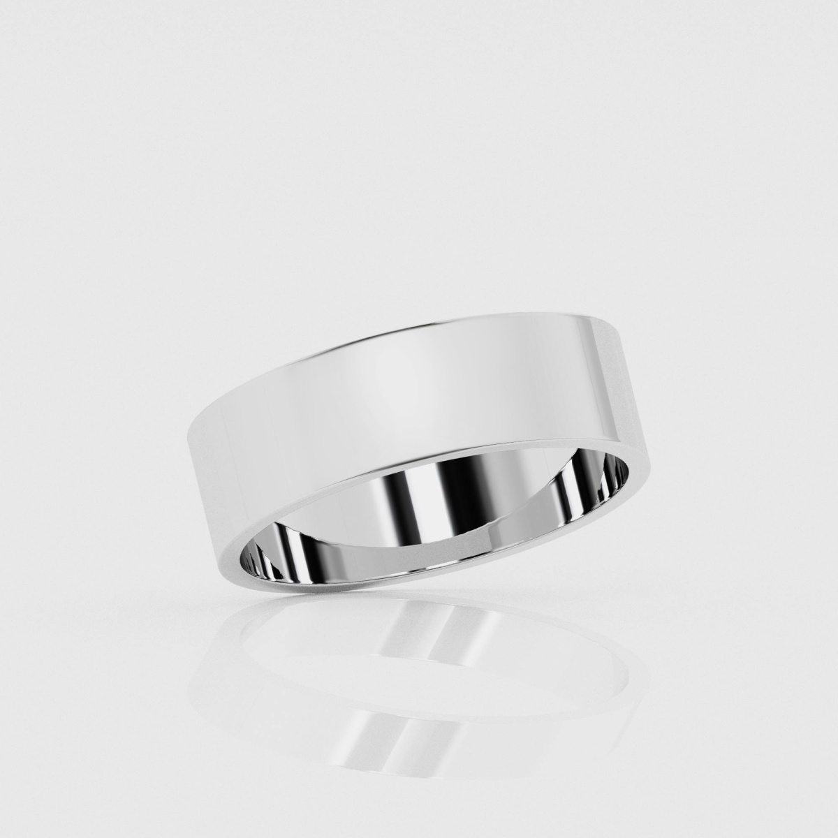 6mm High Polished Classic Wedding Band