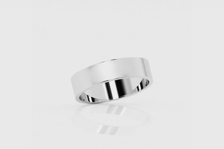 5mm High Polished Classic Wedding Band