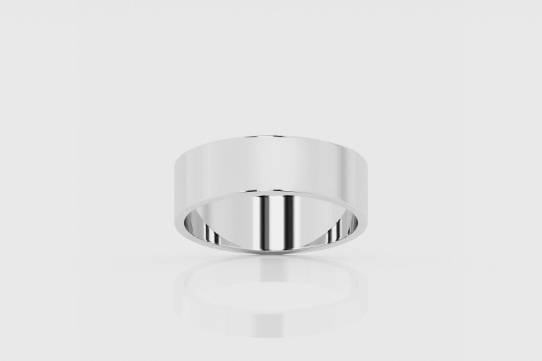 6mm High Polished Classic Wedding Band