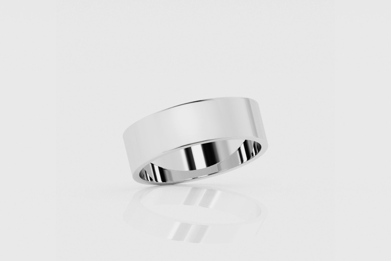 6mm High Polished Classic Wedding Band