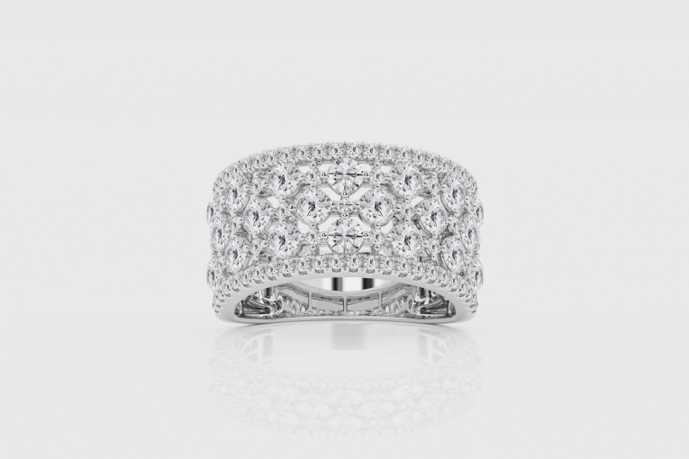 2 1/3 ctw Round Natural Diamond  Fashion Band