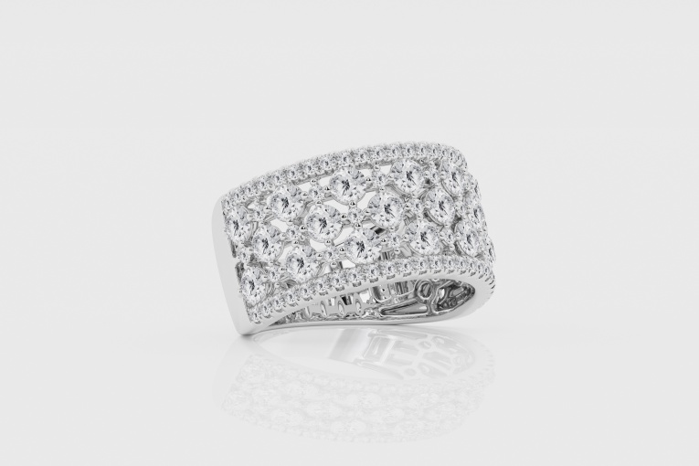 2 1/3 ctw Round Natural Diamond  Fashion Band